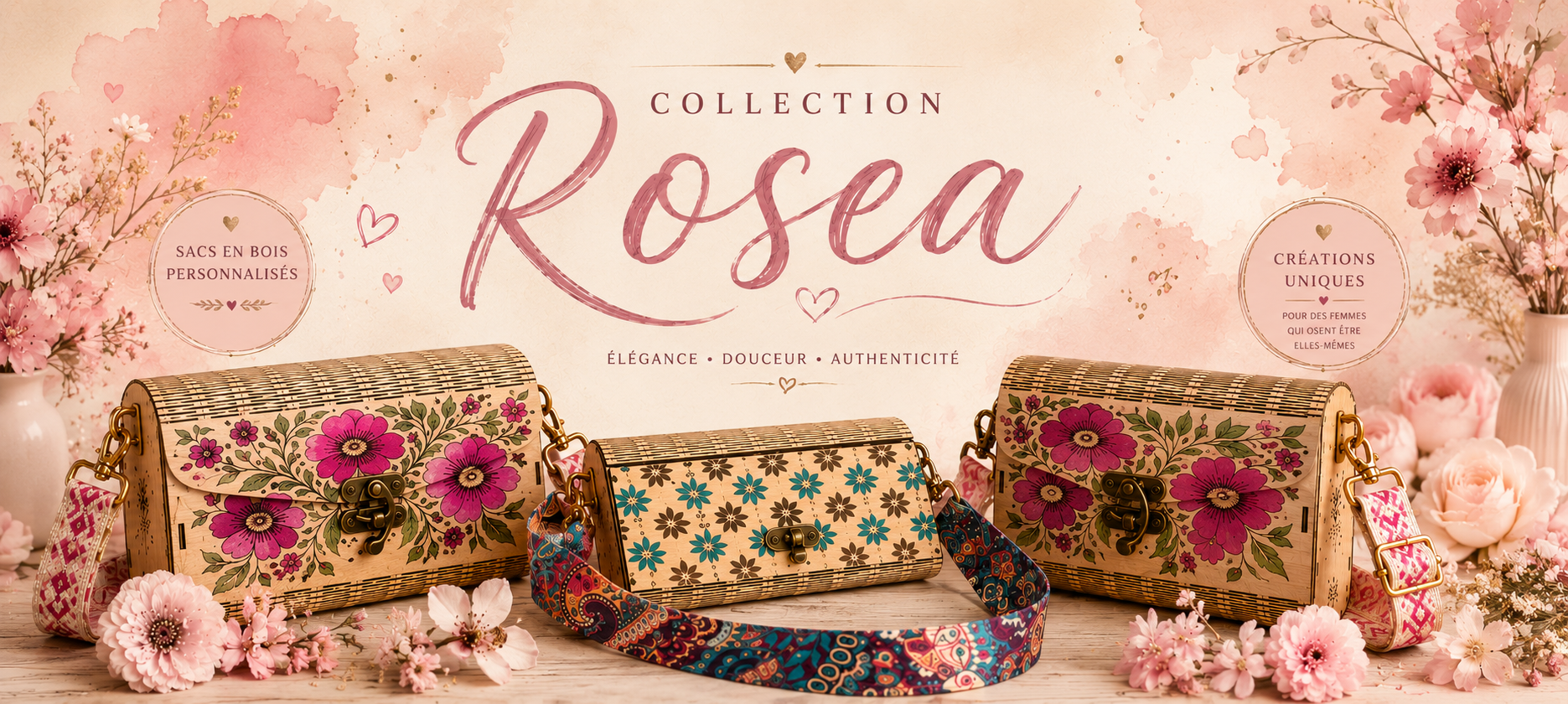Collection Rosea – Sacs