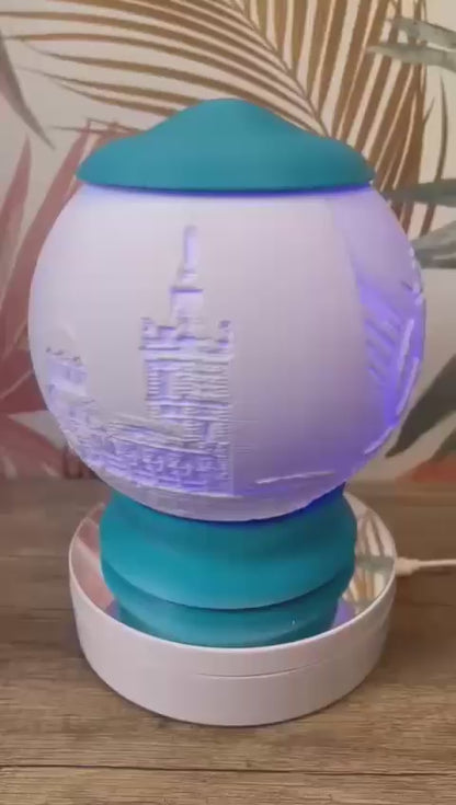 Lampe décorative OM – Impression 3D | Vélodrome & Saintes-Maries-de-la-Mer